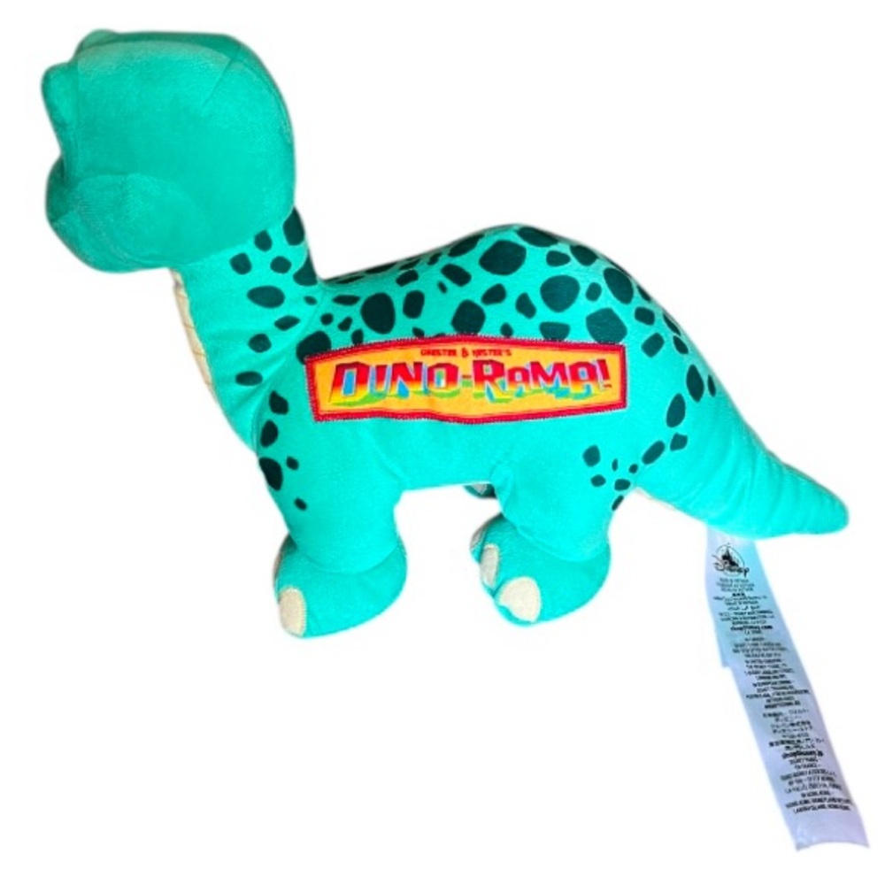 Disney Animal Kingdom Chester & Hester's Dino-Rama Cementasaurus Dinosaur Plush - Picture 2 of 9